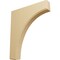 Ekena Millwork 1 3/4"W x 10"D x 12"H Clarksville Bracket, Alder BKTW02X10X12CVAL - alternate 1